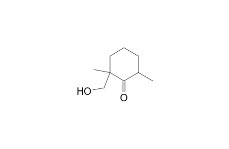 2-Hydroxymethyl-2,6-dimethylcyclohexanone