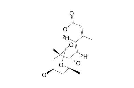 4,5-D(2)-8'-HYDROXY-DIHYDROPHASEIC-ACID;MAJOR-ISOMER