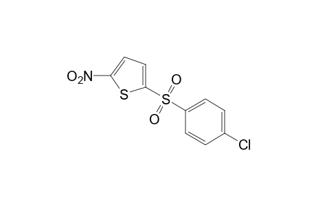 2-[(p-chlorophenyl)sulfonyl]-5-nitrothiophene