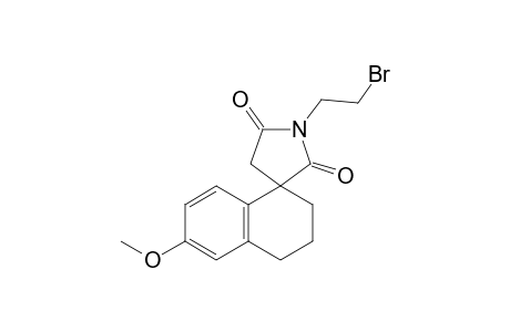 1'-(2-Bromoethyl)-6-methoxy-3,4-dihydro-spiro[2H-naphthalene-1,3' pyrrolidine]-2',5'-dione