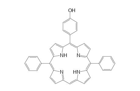 5-(p-Hydroxyphenyl)-10,20-diphenylporphyrin