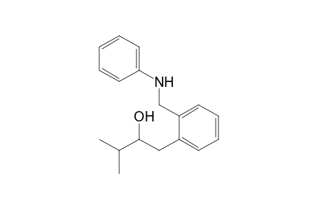 1-(2-Anilinomethylphenyl)-3-methyl-2-butanol