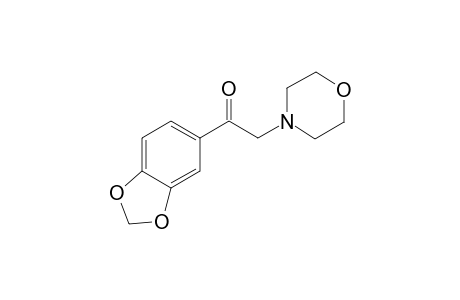 1-(3,4-Methylenedioxyphenyl)-2-(4-morpholinyl)ethanone