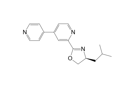 (-)-2-[4-(S)-(2-Methylpropyl)oxazolin-2-yl]-4,4'-bipyridine