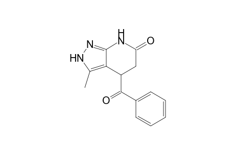 4-Benzoyl-3-methyl-2,4,5,7-tetrahydro-6H-pyrazolo[3,4-b]pyridin-6-one