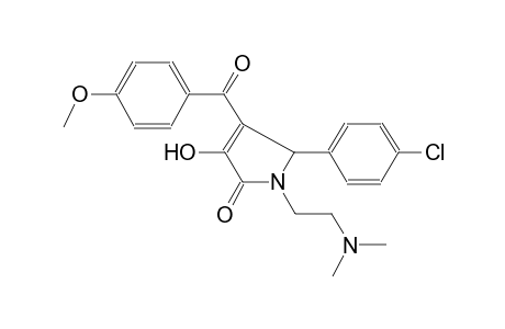 2H-pyrrol-2-one, 5-(4-chlorophenyl)-1-[2-(dimethylamino)ethyl]-1,5-dihydro-3-hydroxy-4-(4-methoxybenzoyl)-