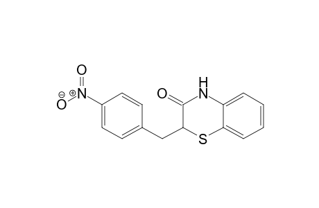 2H-1,4-benzothiazin-3(4H)-one, 2-[(4-nitrophenyl)methyl]-