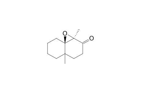 1,4a-Dimethyl-1.beta.,8a.beta.-epoxy-perhydronaphthalen-2-one
