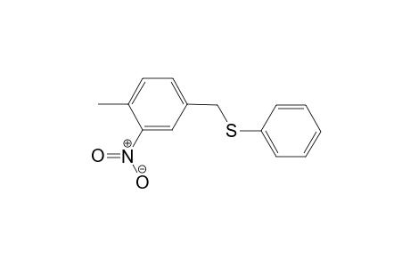(4-Methyl-3-nitrobenzyl)(phenyl)sulfane