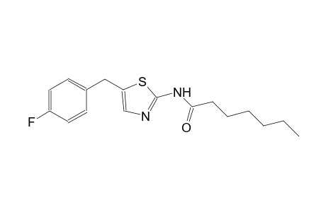 heptanamide, N-[5-[(4-fluorophenyl)methyl]-2-thiazolyl]-
