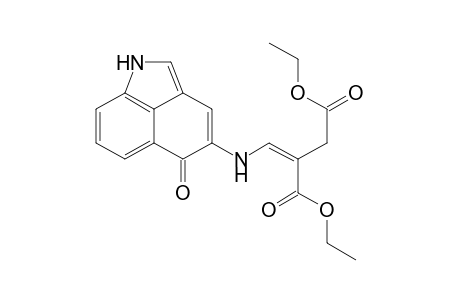 N-(5-Oxo-1,5-dihydrobenz[c,d]indol-4-yl)-2',3'-diethoxycarbonyl-1'-propenylamine