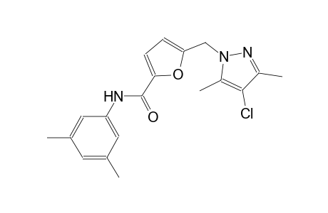5-[(4-chloro-3,5-dimethyl-1H-pyrazol-1-yl)methyl]-N-(3,5-dimethylphenyl)-2-furamide
