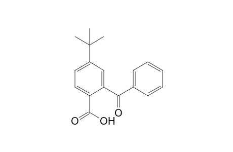 2-benzoyl-4-tert-butylbenzoic acid