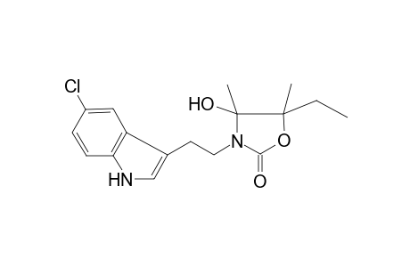 2(3H)-Oxazolone, 3-[2-(5-chloro-1H-indol-3-yl)ethyl]-5-ethyldihydro-4-hydroxy-4,5-dimethyl-