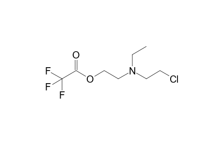 2-((2-chloroethyl)(ethyl)amino)ethyl 2,2,2-trifluoroacetate