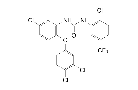 2',5-dichloro-2-(3,4-dichlorophenoxy)-5'-(trifluoromethyl)carbanilide
