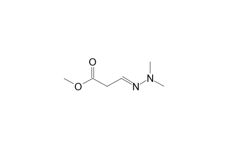 (3E)-3-(dimethylhydrazinylidene)propanoic acid methyl ester