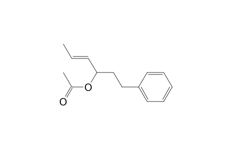 4-Acetoxy-6-phenylhex-2-ene