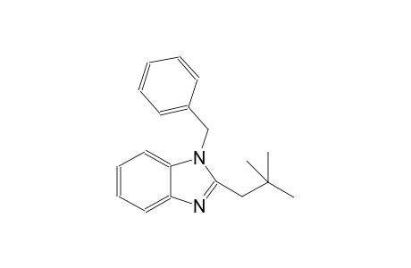 1H-benzimidazole, 2-(2,2-dimethylpropyl)-1-(phenylmethyl)-