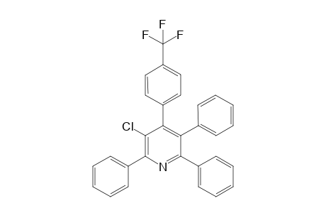 3-Chloro-2,5,6-triphenyl-4-[4-(trifluoromethyl)phenyl]pyridine