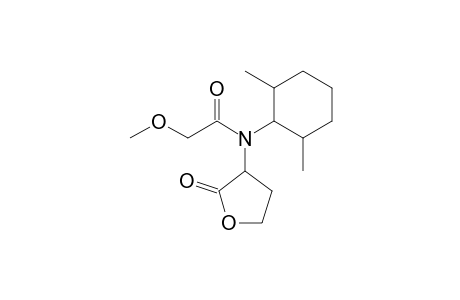 Acetamide, N-(2,6-dimethylcyclohexyl)-2-methoxy-N-(tetrahydro-2-oxo-3-furanyl)-