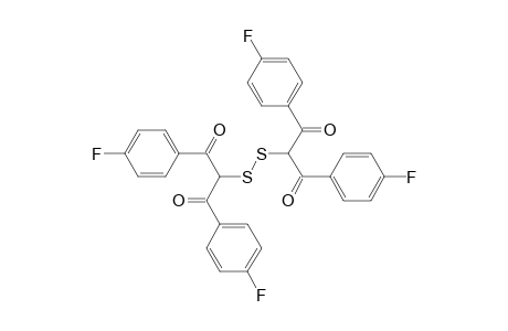 2-[[1,3-bis(4-fluorophenyl)-1,3-bis(oxidanylidene)propan-2-yl]disulfanyl]-1,3-bis(4-fluorophenyl)propane-1,3-dione