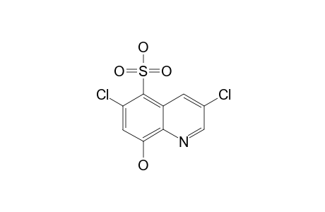 3,6-DICHLORO-8-QUINOLINOL-5-SULFONIC-ACID