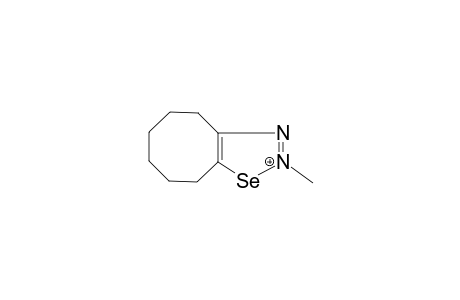 2-methyl-4,5,6,7,8,9-hexahydrocycloocta[d]selenadiazol-2-ium