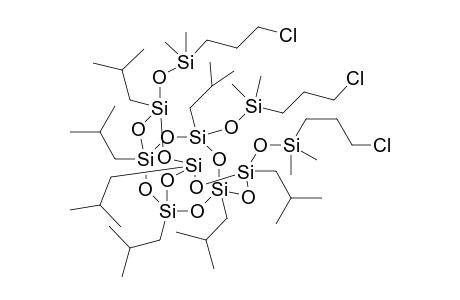 tris[(3-chloropropyl)dimethylsiloxy]hepta(isobutyl)silsesquioxane