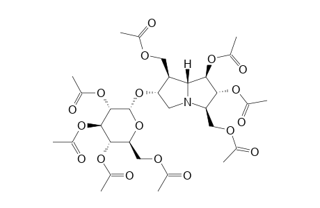 6-O-ALPHA-D-(2,3,4,6-TETRA-O-ACETYLGLUCOPYRANOSYL)-TRIS-(ACETYLOXY)-7-[(ACETYLOXY-METHYL]-CASUARINE