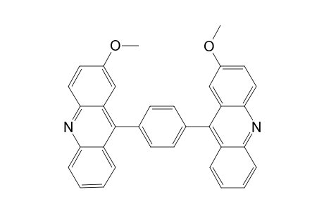 1,4-Bis(2'-methoxyacridin-10-yl)benzene