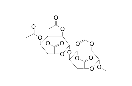 METHYL 2,3-DI-O-ACETYL-4-O-(2,3,4-TRI-O-ACETYL-BETA-D-XYLOPYRANOSYL)-BETA-D-XYLOPYRANOSIDE
