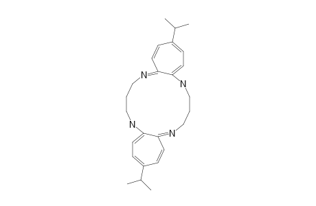 3,13-Diisopropyl-6,7,8,9,16,17,18,19-octahydrodicyclohepta[b,i][1,4,8,11]tetraazacyclotetradecine