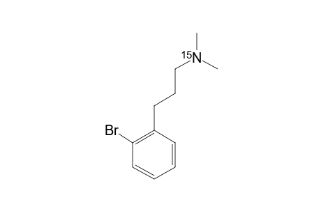 [(15)N]-N,N-DIMETHYL-3-(2-BROMOPHENYL)-PROPYLAMINE