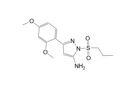 1H-pyrazol-5-amine, 3-(2,4-dimethoxyphenyl)-1-(propylsulfonyl)-