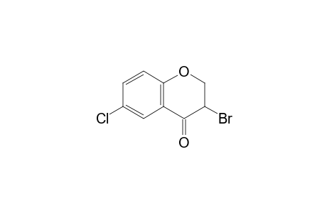 3-bromo-6-chlorochroman-4-one