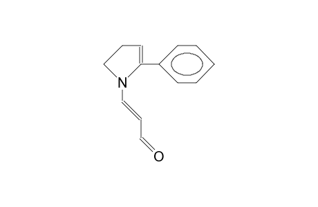 3-(2'-Phenyl.delta.2'-pyrrolin-1'-yl)-acrolein