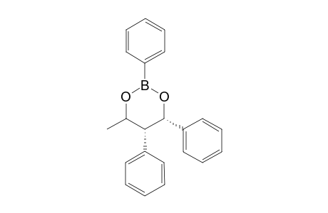 4,5-cis-6-Methyl-2,4,5-triphenyl-1,3-dioxa-2-boracyclohexane