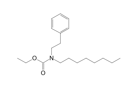 Carbonic acid, monoamide, N-(2-phenylethyl)-N-octyl-, ethyl ester