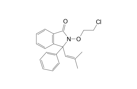 2-(2-chloroethoxy)-3-(2-methylprop-1-enyl)-3-phenyl-isoindolin-1-one