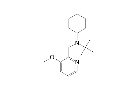 N-CYCLOHEXYL-N-TERT.-BUTYL-2-AMINOMETHYL-3-METHOXYPYRIDINE