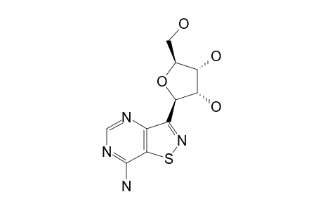 7-AMINO-3-D-RIBOFURANOSYL-ISOTHIAZOLE-[4,5-D]-PYRIMIDINE