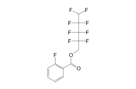 2-Fluorobenzoic acid, 2,2,3,3,4,4,5,5-octafluoropentyl ester