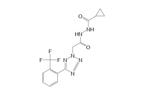 1-(cyclopropylcarbonyl)-2-{[5-(alpha,alpha,alpha-trifluoro-o-tolyl)-2H-tetrazol-2-yl]acetyl}hydrazine