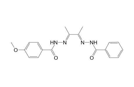 Biacetyl .alpha.-Benzoylhydrazono 4-methoxybenzoyl hydrazone