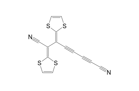 2,3-bis(2',5'-Dithiacyclopent-3'-enylidene)octa-4,6-diyne-dinitrile