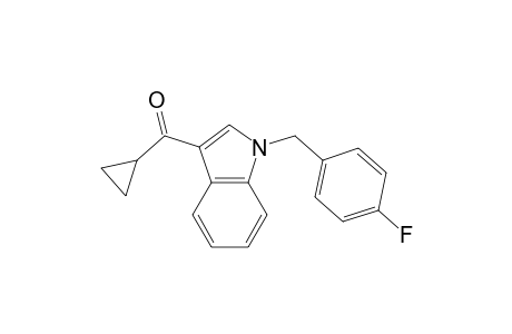 (Cyclopropyl)[1-(4-fluorobenzyl)-1H-indol-3-yl]methanone