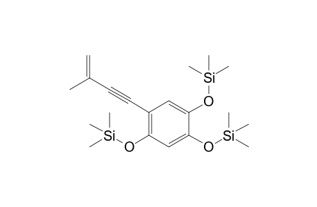 1,2,5-Tri(trimethylsilyloxy)-4-(3-methylbut-3-en-1-ynyl)benzene