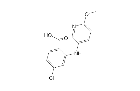 4-CHLORO-N-(6-METHOXY-3-PYRIDYL)ANTHRANILIC ACID