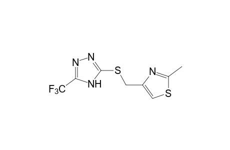 3-{[(2-methyl-4-thiazolyl)methyl]thio}-5-(trifluoromethyl)-4H-1,2,4-triazole